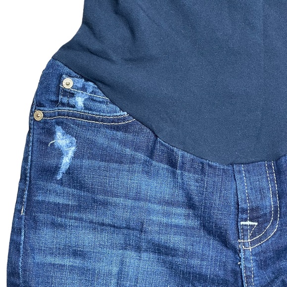 7 For All Mankind Maternity Jeans 29 Secret Fit Belly Skinny Stretch Denim Jean - Picture 5 of 13